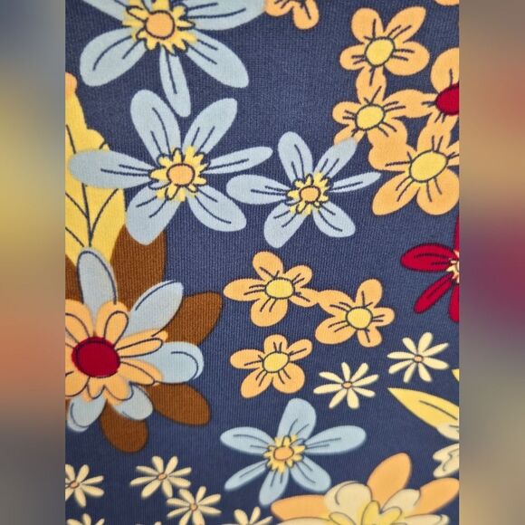 Roxy Beach Classics Hipster Bikini Bottoms Sz XS Bijou Blue New Tropic F… - Picture 7 of 16